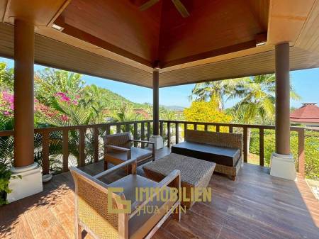 Panorama Khao Tao : Bali Style 3 Bedroom Pool Villa