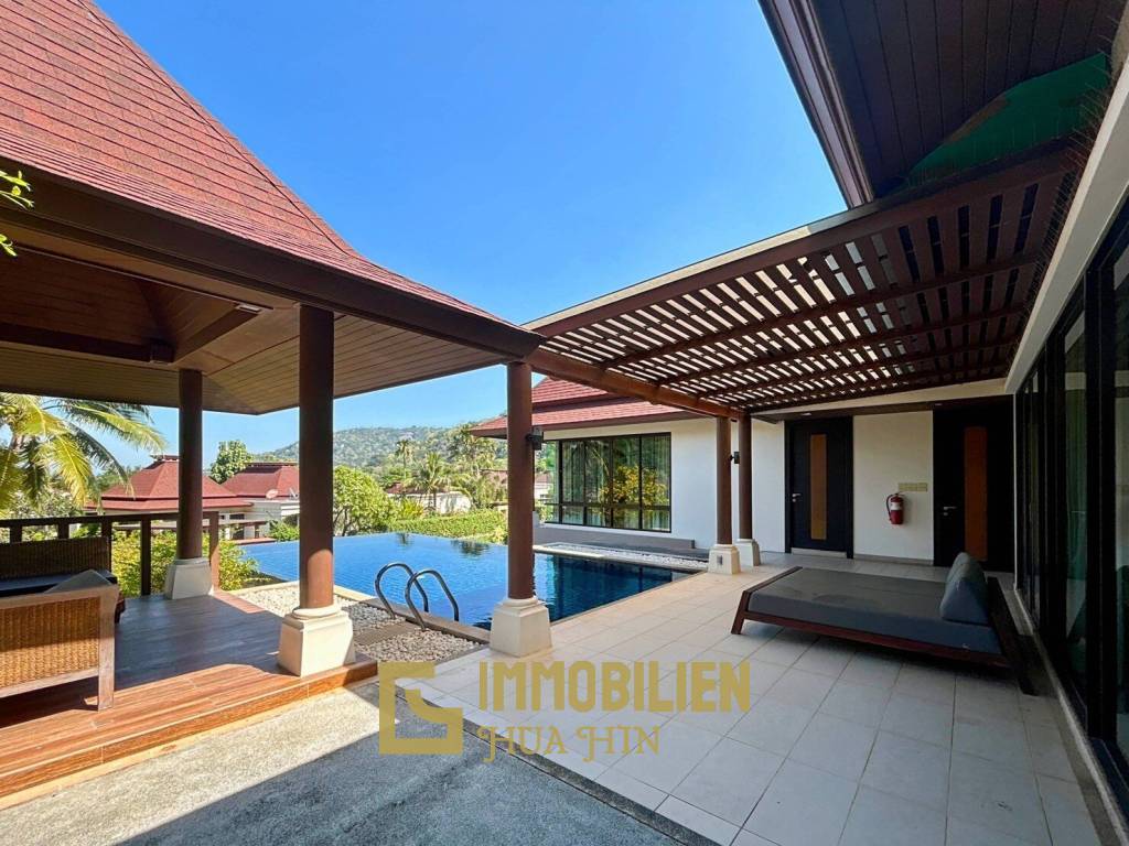 Panorama Khao Tao: Pool Villa im Bali-Stil mit 3 Schlafzimmern