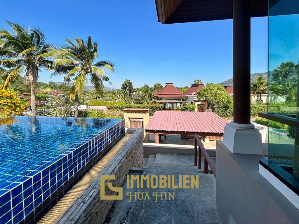 Panorama Khao Tao: Pool Villa im Bali-Stil mit 3 Schlafzimmern