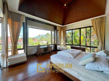 Panorama Khao Tao: Pool Villa im Bali-Stil mit 3 Schlafzimmern