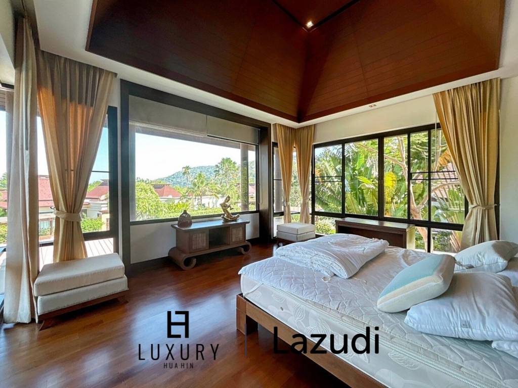 Panorama Khao Tao: Pool Villa im Bali-Stil mit 3 Schlafzimmern