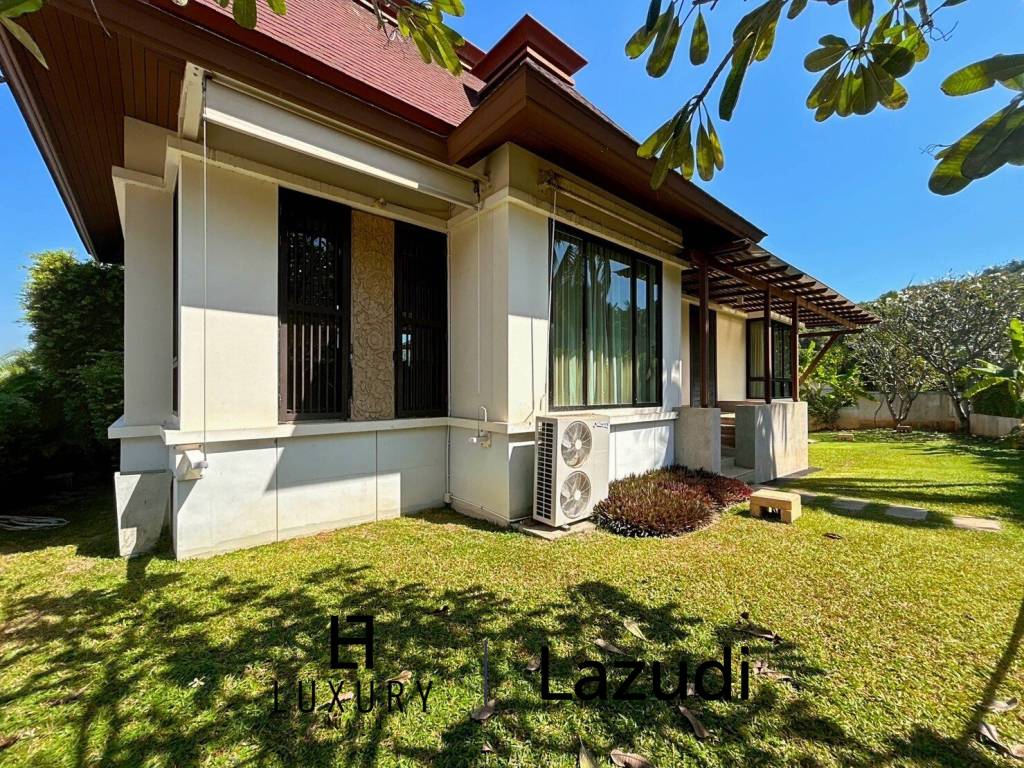 Panorama Khao Tao : Bali Style 3 Bedroom Pool Villa