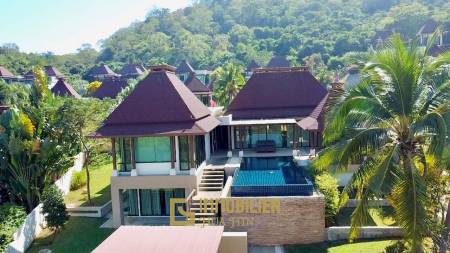 Panorama Khao Tao: Pool Villa im Bali-Stil mit 3 Schlafzimmern