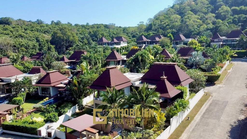 Panorama Khao Tao: Pool Villa im Bali-Stil mit 3 Schlafzimmern