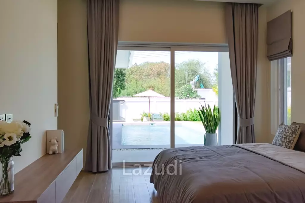 285 sqm Pool villas in Thap Tai Hua Hin – Tavisa Luxury Villas ( Type Deluxe )