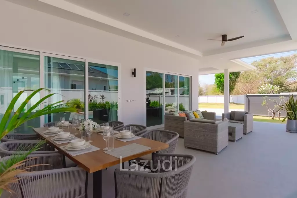 285 sqm Pool villas in Thap Tai Hua Hin – Tavisa Luxury Villas ( Type Deluxe )