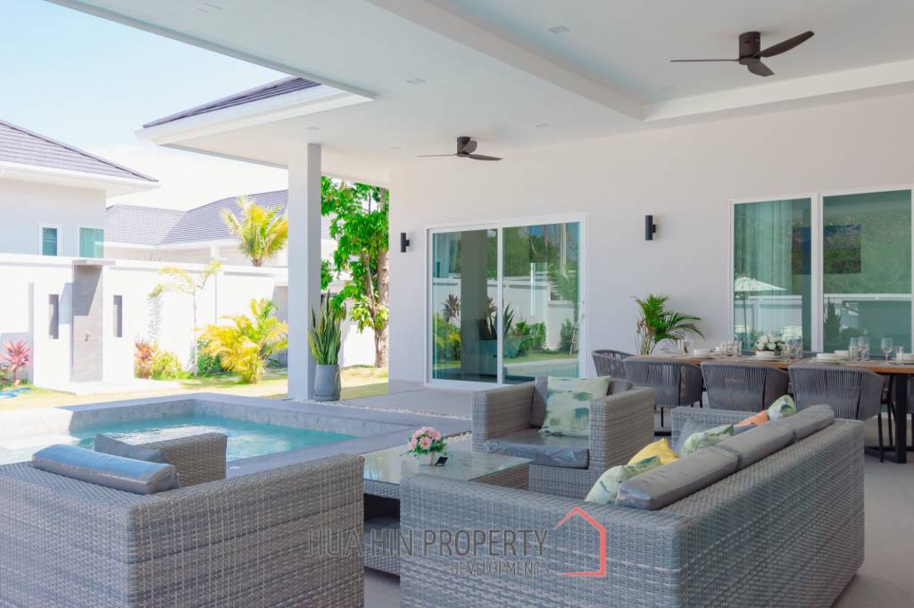 285 sqm Pool villas in Thap Tai Hua Hin – Tavisa Luxury Villas ( Type Deluxe )