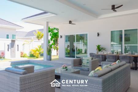 285 sqm Pool villas in Thap Tai Hua Hin – Tavisa Luxury Villas ( Type Deluxe )