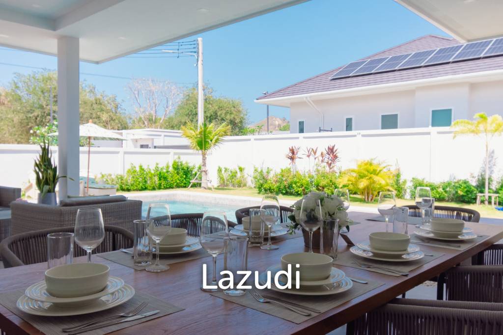285 sqm Pool villas in Thap Tai Hua Hin – Tavisa Luxury Villas ( Type Deluxe )