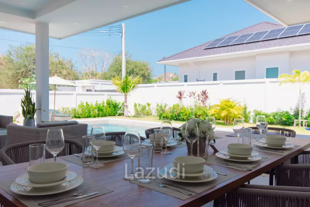 285 sqm Pool villas in Thap Tai Hua Hin – Tavisa Luxury Villas ( Type Deluxe )