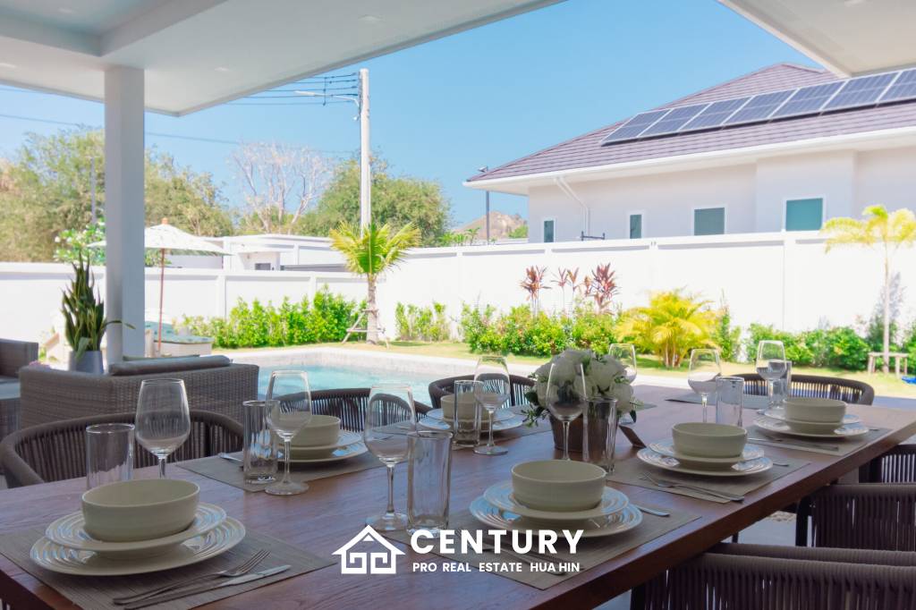 285 sqm Pool villas in Thap Tai Hua Hin – Tavisa Luxury Villas ( Type Deluxe )