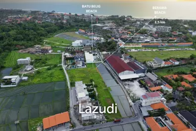 VERY RARE OPPORTUNITY! SMALL FREEHOLD PLOT IN BERAWA, CANGGU