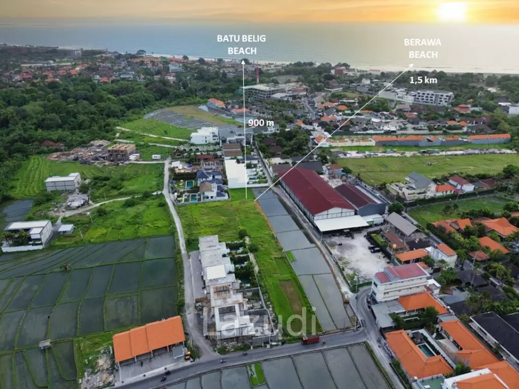 VERY RARE OPPORTUNITY! SMALL FREEHOLD PLOT IN BERAWA, CANGGU