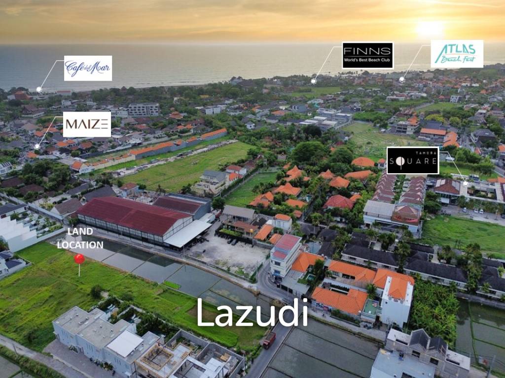 VERY RARE OPPORTUNITY! SMALL FREEHOLD PLOT IN BERAWA, CANGGU