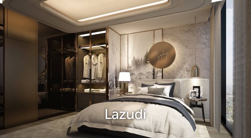 3 Bed 3 Bath 96.24 SQ.M Altitude Symphony Charoenkrung-Sathorn