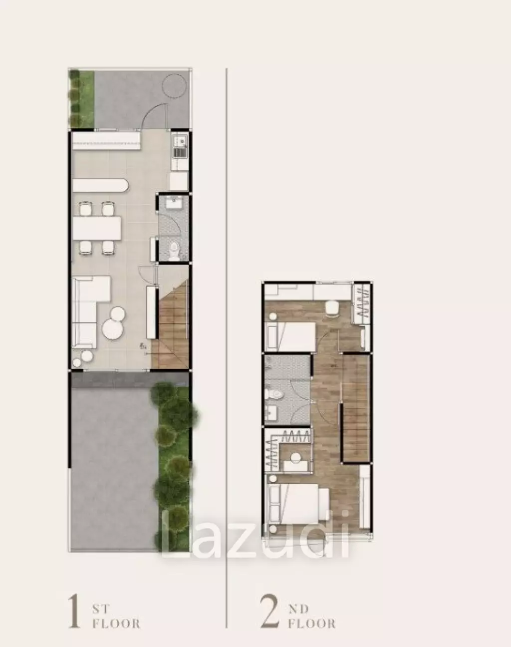 2 Bed 2 Bath  88 SQ.M Altitude Kraf Bangna