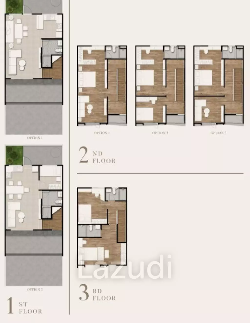 3 Bed 4 Bath 168 SQ.M Altitude Kraf Bangna