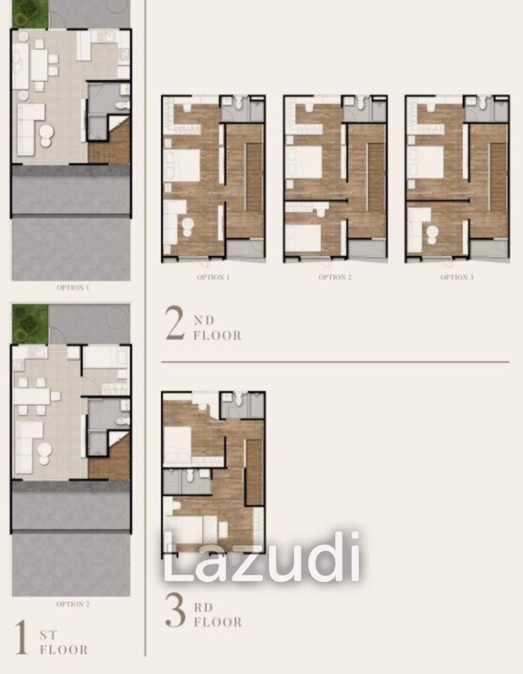 3 Bed 4 Bath 168 SQ.M Altitude Kraf Bangna