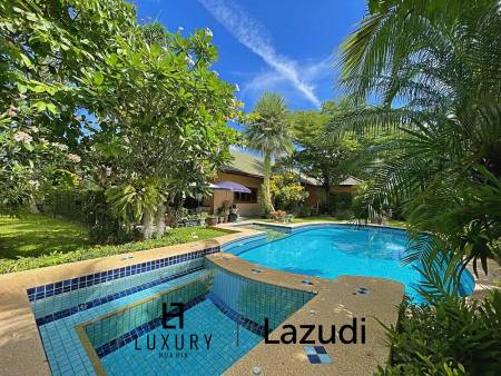 Large 4 Bed Pool Villa For Sale Coconut Garden Hinlekfai