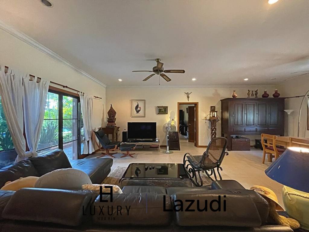 Large 4 Bed Pool Villa For Sale Coconut Garden Hinlekfai