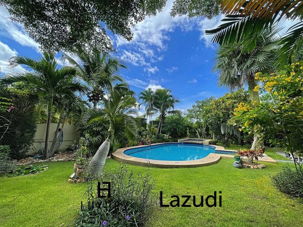 Large 4 Bed Pool Villa For Sale Coconut Garden Hinlekfai