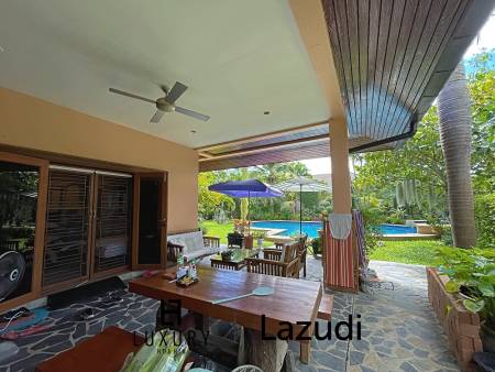 Large 4 Bed Pool Villa For Sale Coconut Garden Hinlekfai