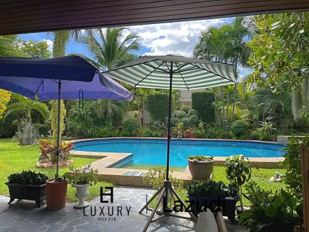 Large 4 Bed Pool Villa For Sale Coconut Garden Hinlekfai