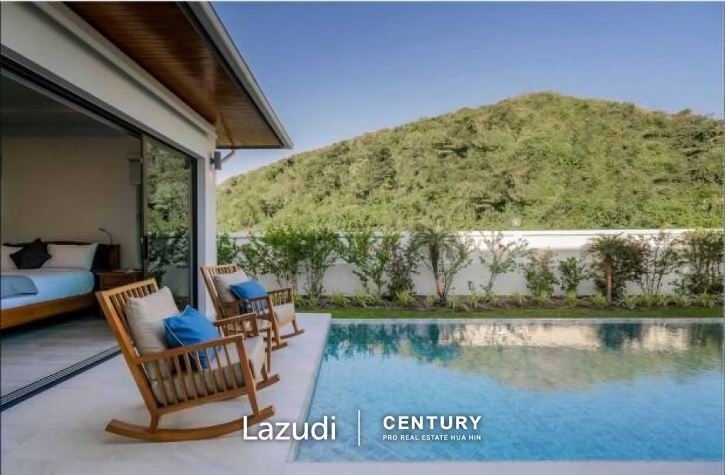HILLSIDE HAMLET 8 : Best Quality 4 bed pool villa with lovely mountain view