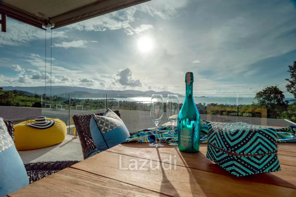 4 bedrooms villa with stunning sunset in Choeng Mon