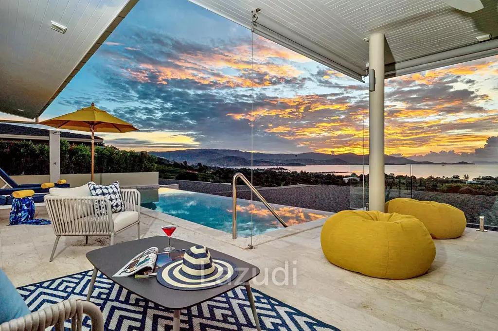 4 bedrooms villa with stunning sunset in Choeng Mon