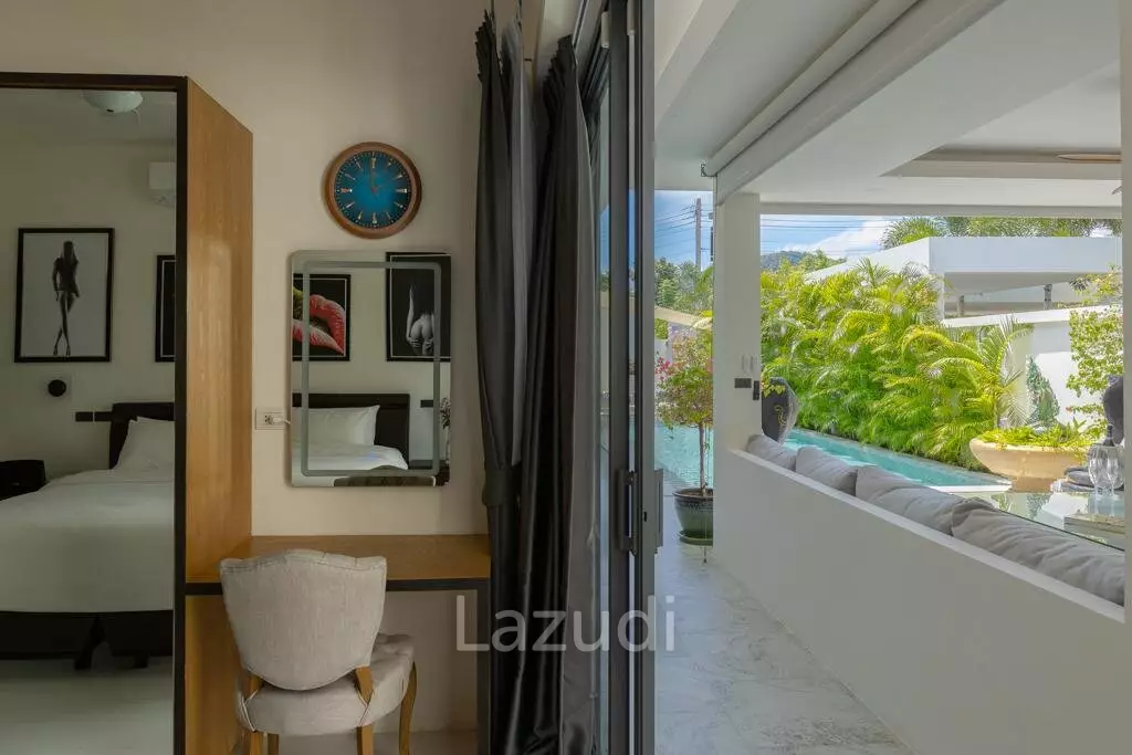 4 Bedrooms Villa For Rent 5 Mins Form Nai Harn Beach