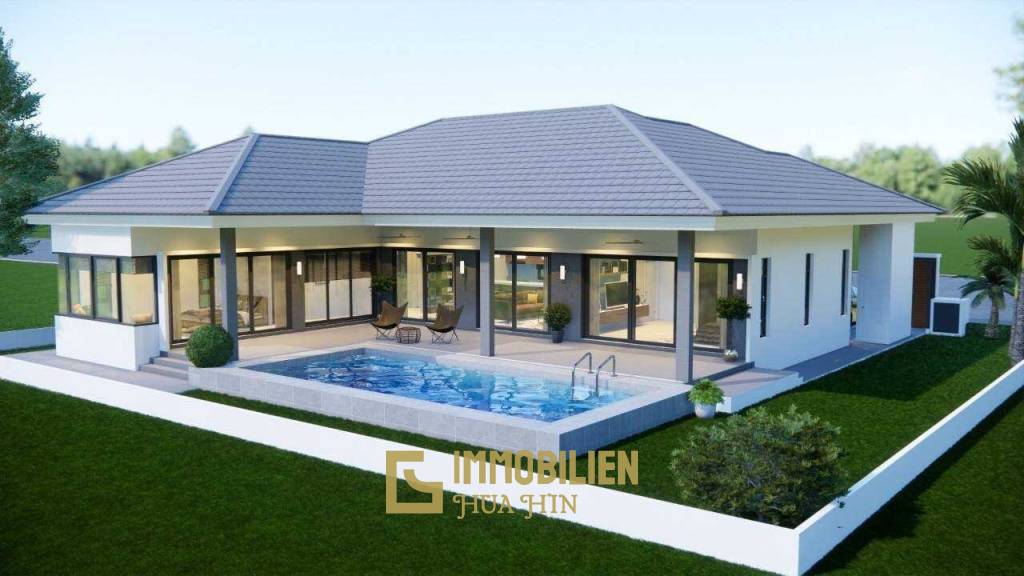 Baan Tavisa: Neubauprojekt - Pool Villen mit 2 oder 3 Schlafzimmern