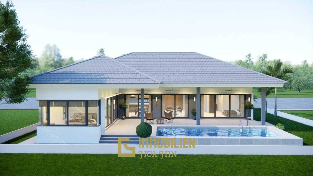 Baan Tavisa: Neubauprojekt - Pool Villen mit 2 oder 3 Schlafzimmern