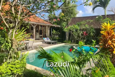 Beautiful 5 Bedrooms Villa in Quiet Central Kerobokan