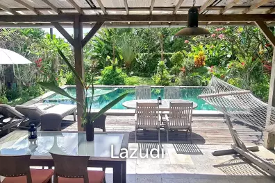 Beautiful 5 Bedrooms Villa in Quiet Central Kerobokan