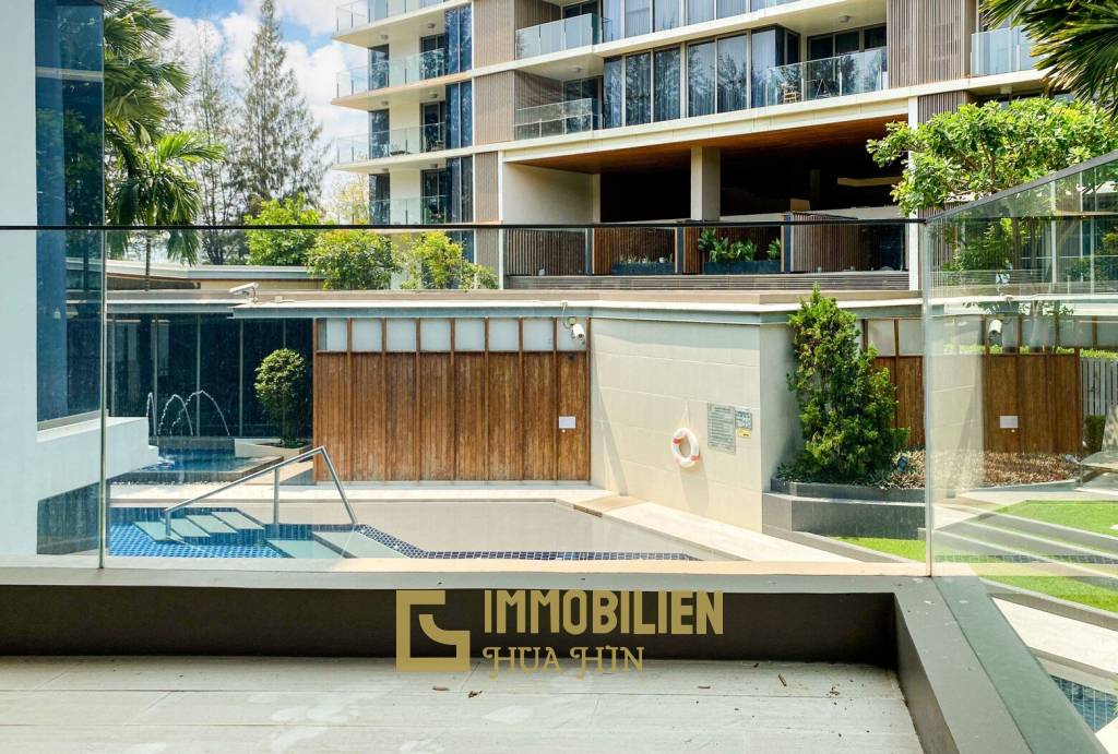 The Pine : 1-Schlafzimmer-Eigentumswohnung mit Poolblick