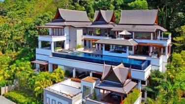 Seaview Villa In Exclusive Hilltop Estate