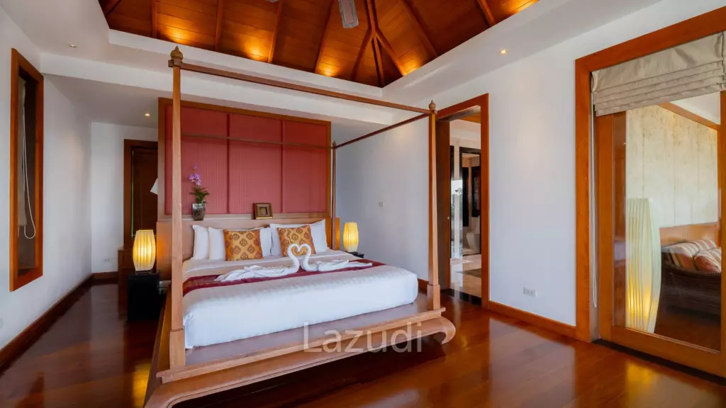 Seaview Villa In Exclusive Hilltop Estate