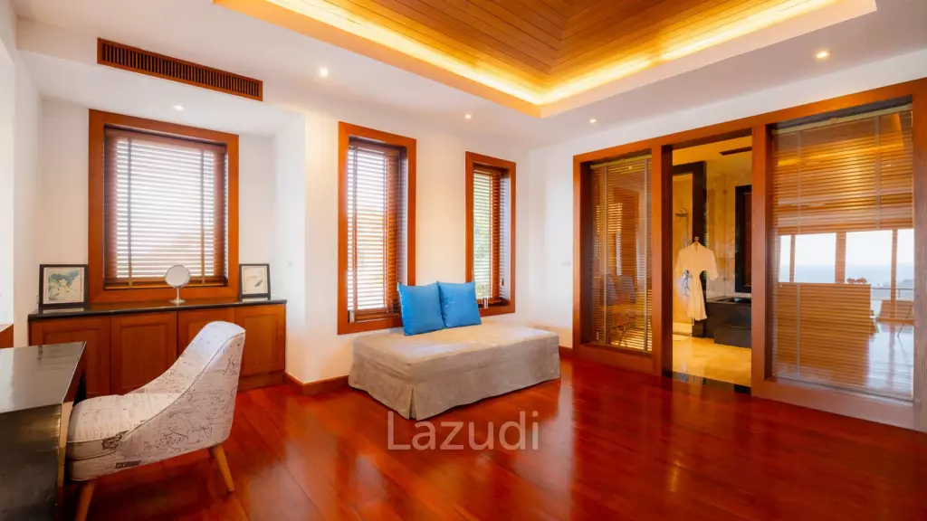 Seaview Villa In Exclusive Hilltop Estate