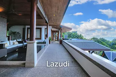Seaview Villa In Exclusive Hilltop Estate