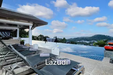 Seaview Villa In Exclusive Hilltop Estate