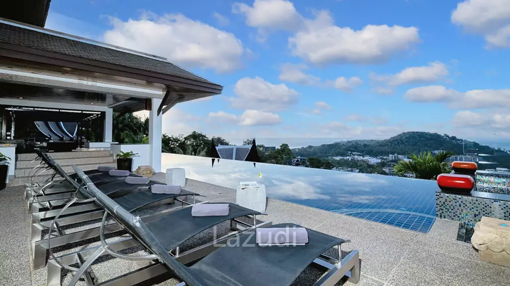 Seaview Villa In Exclusive Hilltop Estate