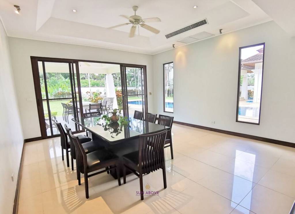 Spacious 5 Bed 5 Bath Pool Villa For Rent In Thalang