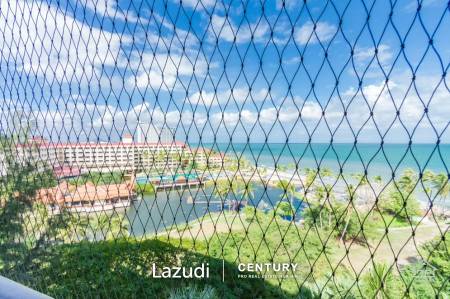 DUSIT : 2 bed condo on 7th floor with sea view