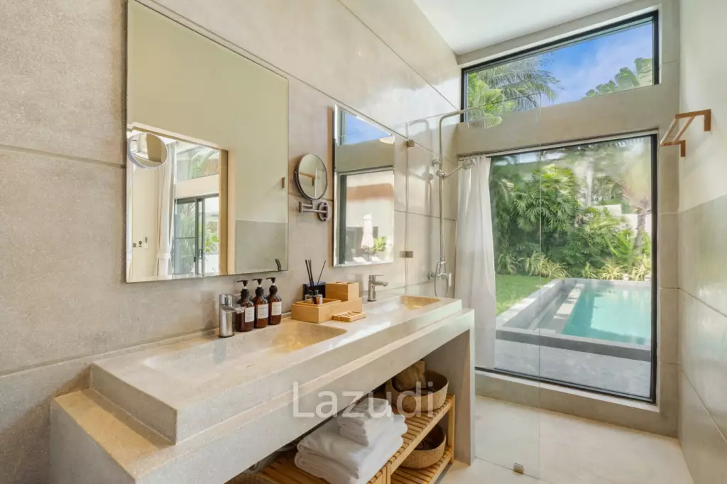 Tropical 4-beds Garden Pool Villa near PBISS
