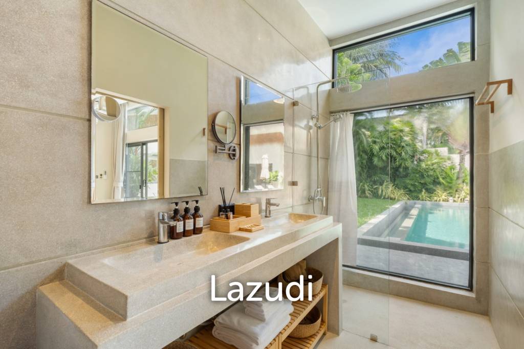 Tropical 4-beds Garden Pool Villa near PBISS