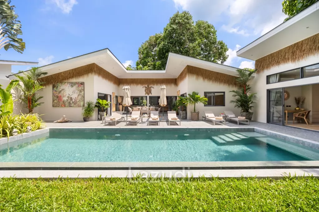 Tropical 4-beds Garden Pool Villa near PBISS