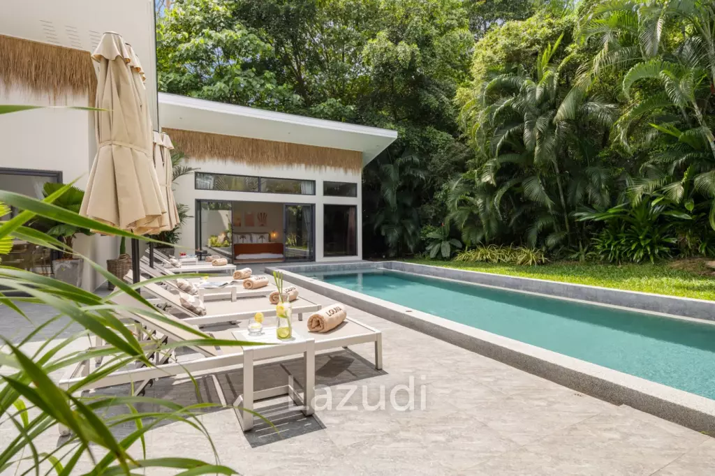 Tropical 4-beds Garden Pool Villa near PBISS