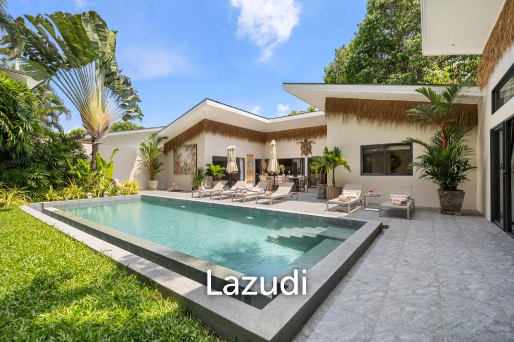 Tropical 4-beds Garden Pool Villa near PBISS