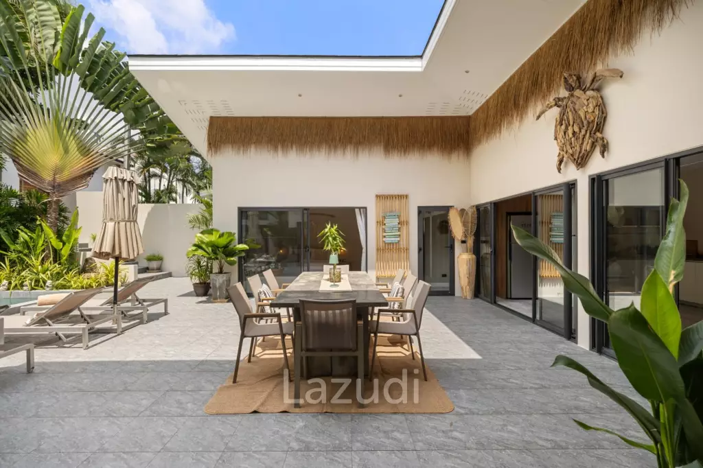 Tropical 4-beds Garden Pool Villa near PBISS